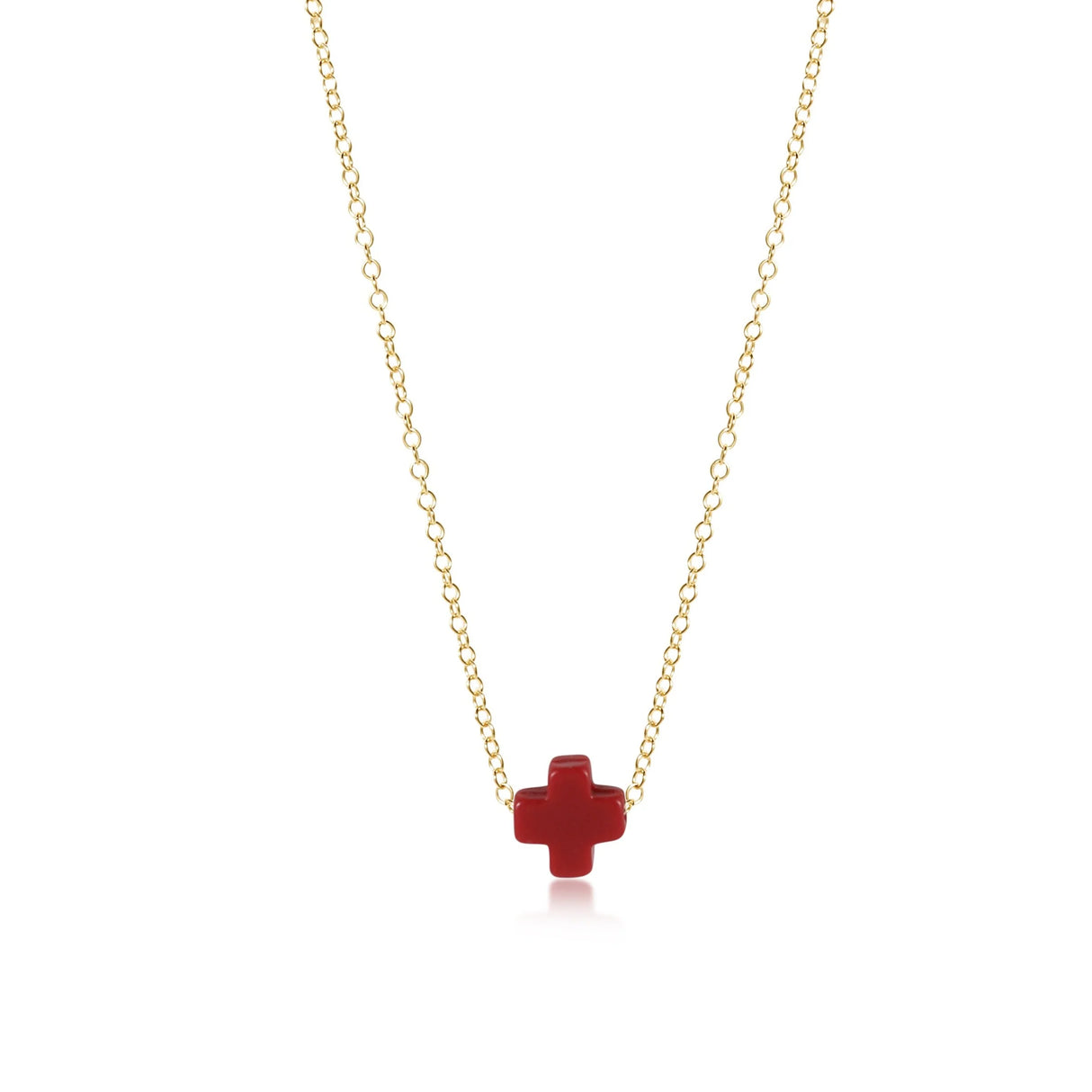 Enewton 16" Gold Signature Cross Necklace