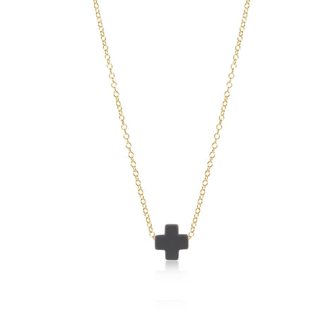 Enewton 16" Gold Signature Cross Necklace