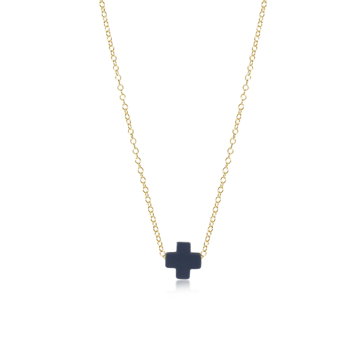 Enewton 16" Gold Signature Cross Necklace