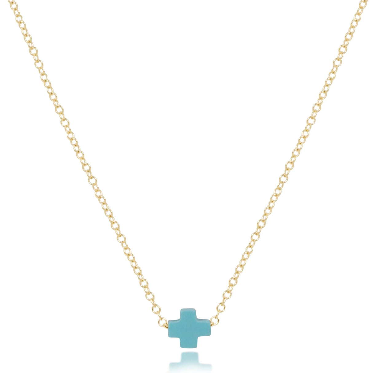 Enewton 16" Signature Cross Necklaces - Gold