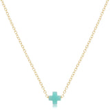 Enewton 16" Signature Cross Necklaces - Gold