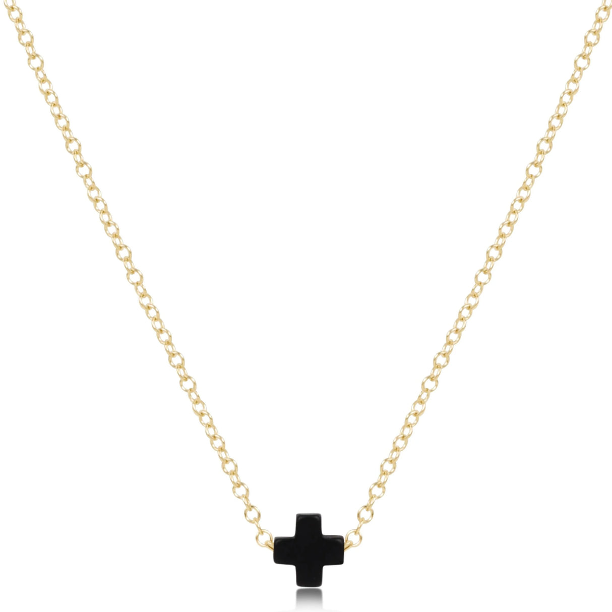 Enewton 16" Signature Cross Necklaces - Gold