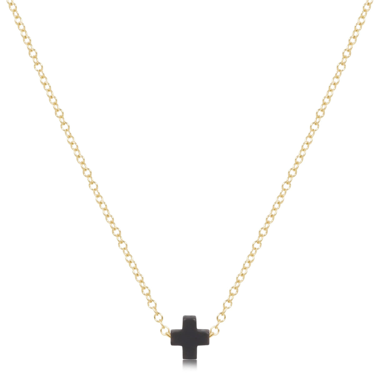 Enewton 16" Signature Cross Necklaces - Gold