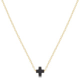 Enewton 16" Signature Cross Necklaces - Gold