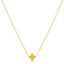 Enewton 16" Signature Cross Necklaces - Gold