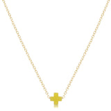 Enewton 16" Signature Cross Necklaces - Gold
