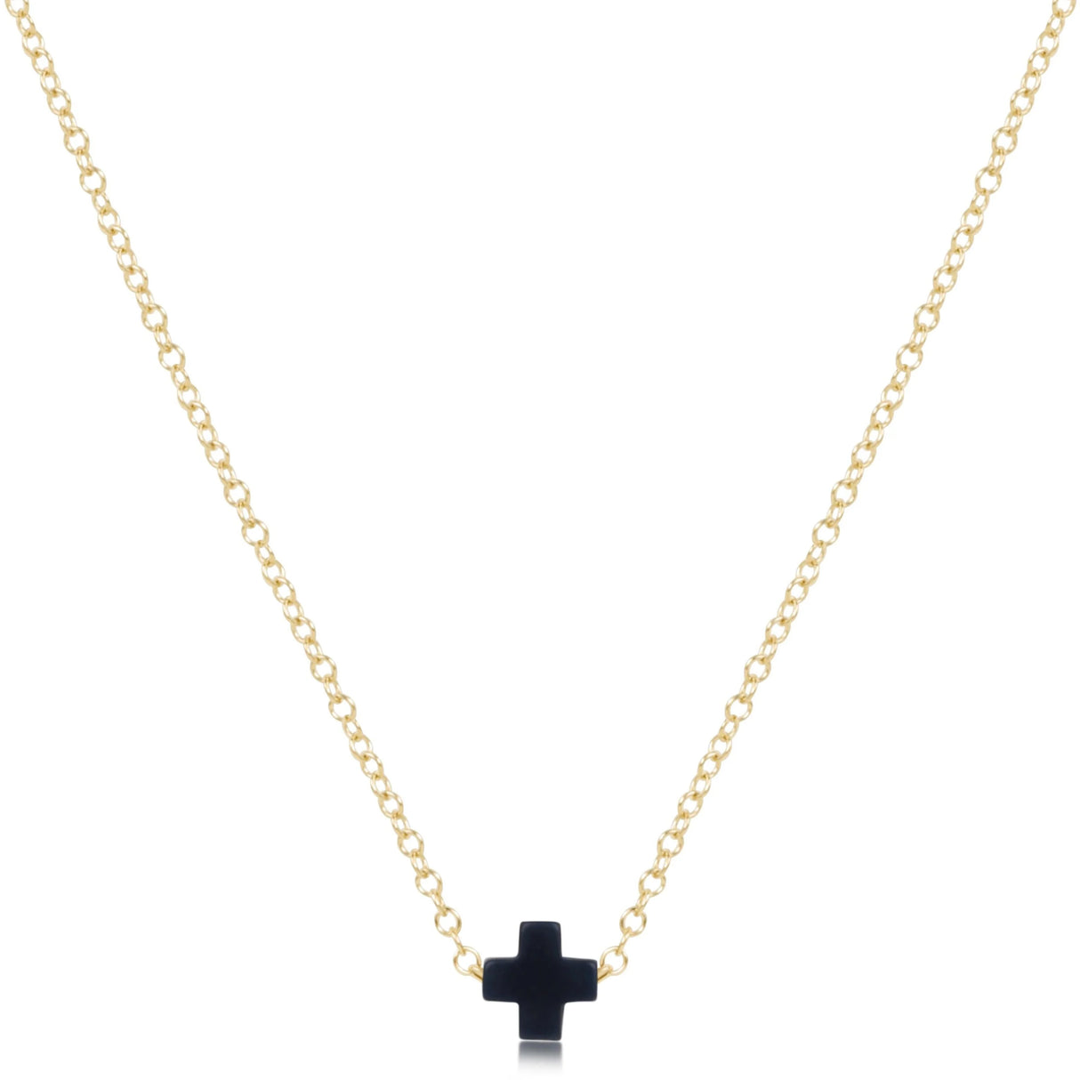 Enewton 16" Signature Cross Necklaces - Gold