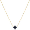 Enewton 16" Signature Cross Necklaces - Gold