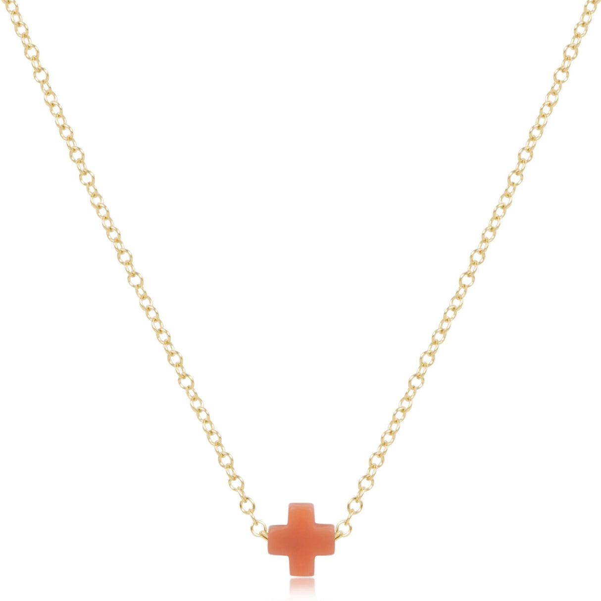 Enewton 16" Signature Cross Necklaces - Gold