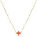 Enewton 16" Signature Cross Necklaces - Gold