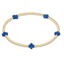 Enewton Signature Cross Small Gold Pattern 2mm