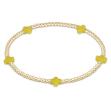 Enewton Signature Cross Small Gold Pattern 2mm