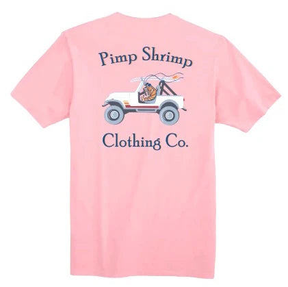 Pimp Shrimp Kids Short Sleeve Off Road - Pink
