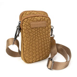 Parker & Hyde  Woven City Crossbody - Camel