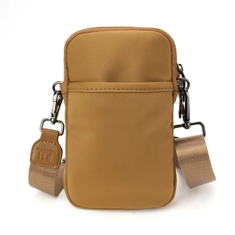 Parker & Hyde  Woven City Crossbody - Camel