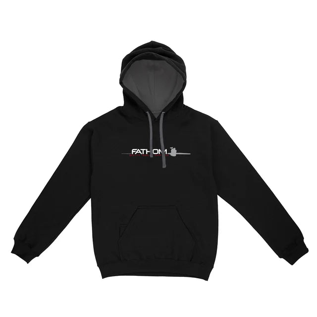 Fathom Offshore Jolly Roger Hoody - Black