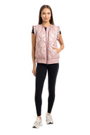 Katydid Metallic Quilted Vest