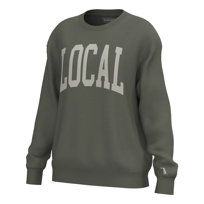 Local Girl Crescent Crew Sweatshirt