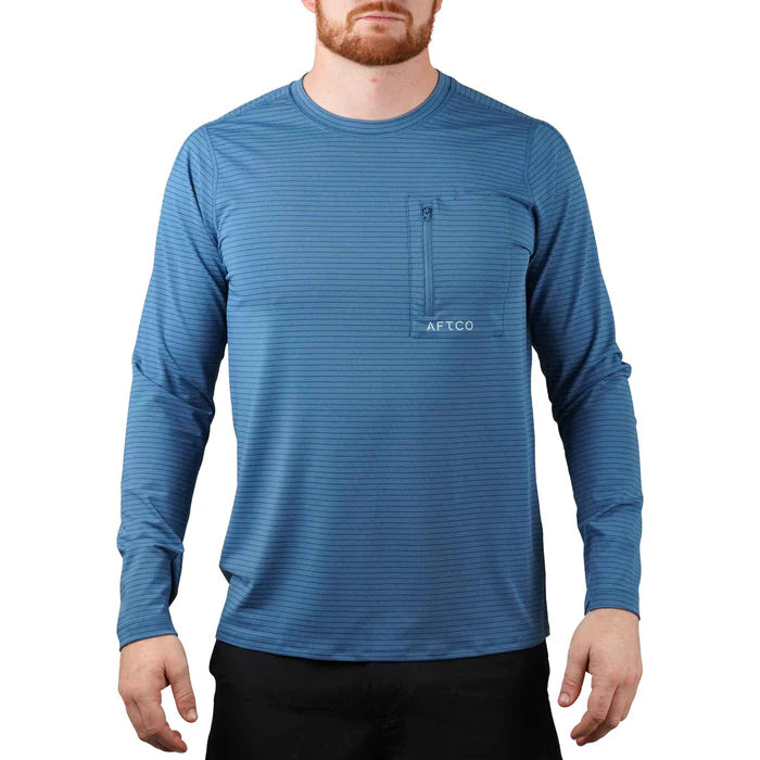 AFTCO Channel Long Sleeve Performance Shirt