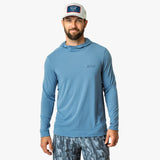 Aftco Tailwind Hoodie - Blue Shadow - Large