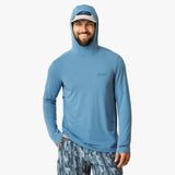 Aftco Tailwind Hoodie - Blue Shadow - Large