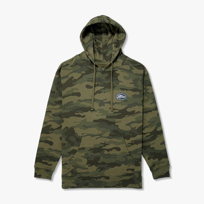Aftco Powerboat Pullover Hoodie - Forest Camo - Large