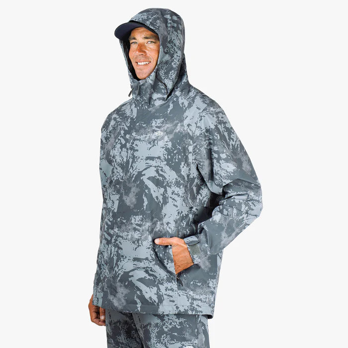 Aftco Crossing Jacket - Steel Storm Camo Size XL
