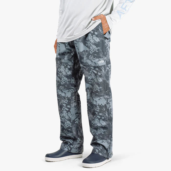 Aftco Crossing Pullover Camo Archive Pants - Steel Storm Camo