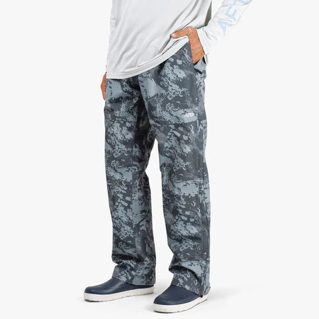Aftco Crossing Pullover Camo Archive Pants - Steel Storm Camo