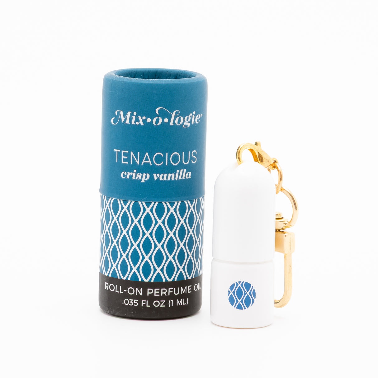 Tenacious (crisp vanilla) Mini Rollerball Keychain