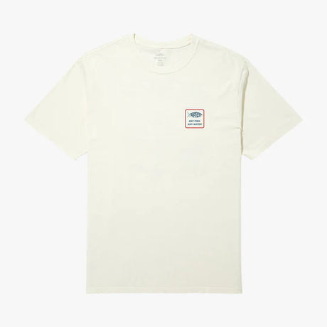 Aftco Find Your Own Fish SS T-Shirt - Cream