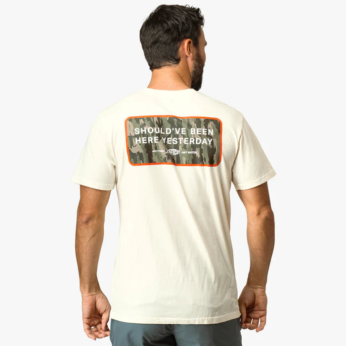 Aftco Yesterday Short Sleeve T-Shirt - Cream