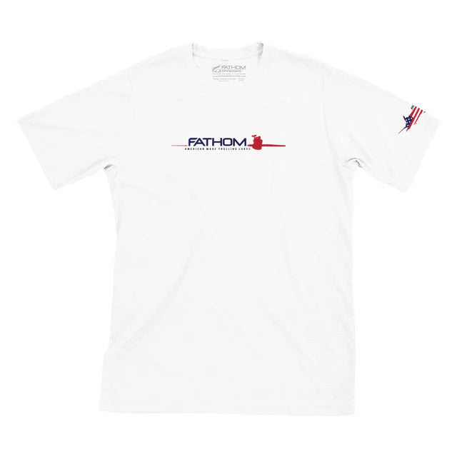 Fathom Offshore Make Trolling Great Again T-shirt - White