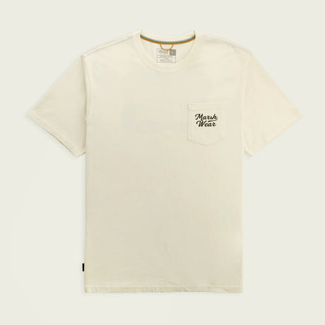 Marsh Wear Snappy Short Sleeve Tee - Vintage White