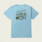 Marsh Wear Stay Awhile Short Sleeve Tee - Hazy Blue