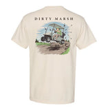 Dirty Marsh Marshall On da Course Tee - Ivory