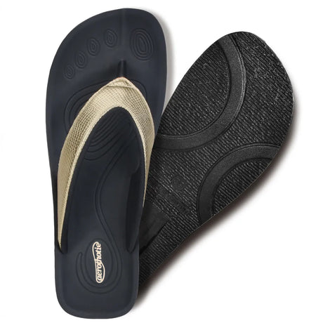 Aerothotic Meira Women's Sandals - Gold Size 10