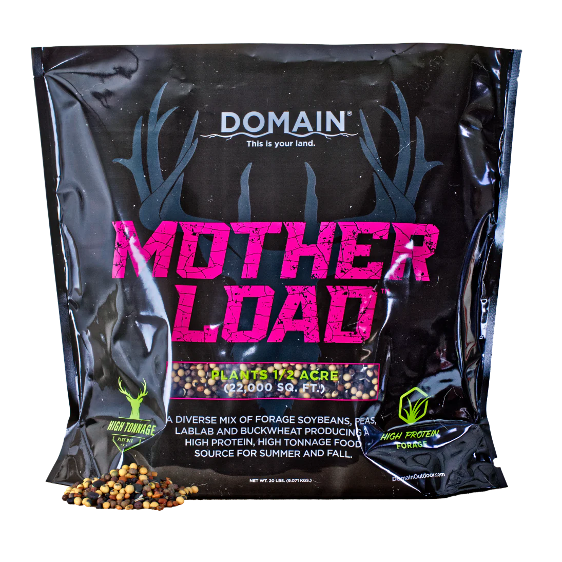 Domain Outdoors Motherload Food Plot Mix 20lbs