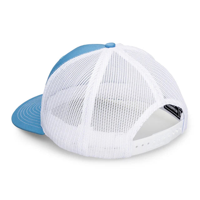 Fathom Offshore Native Trucker Cap - Blue/White