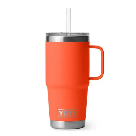 Yeti Rambler Mug With Straw Lid