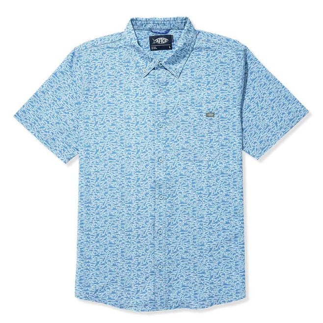 Aftco Men's Boatbar Shirt - Seaside