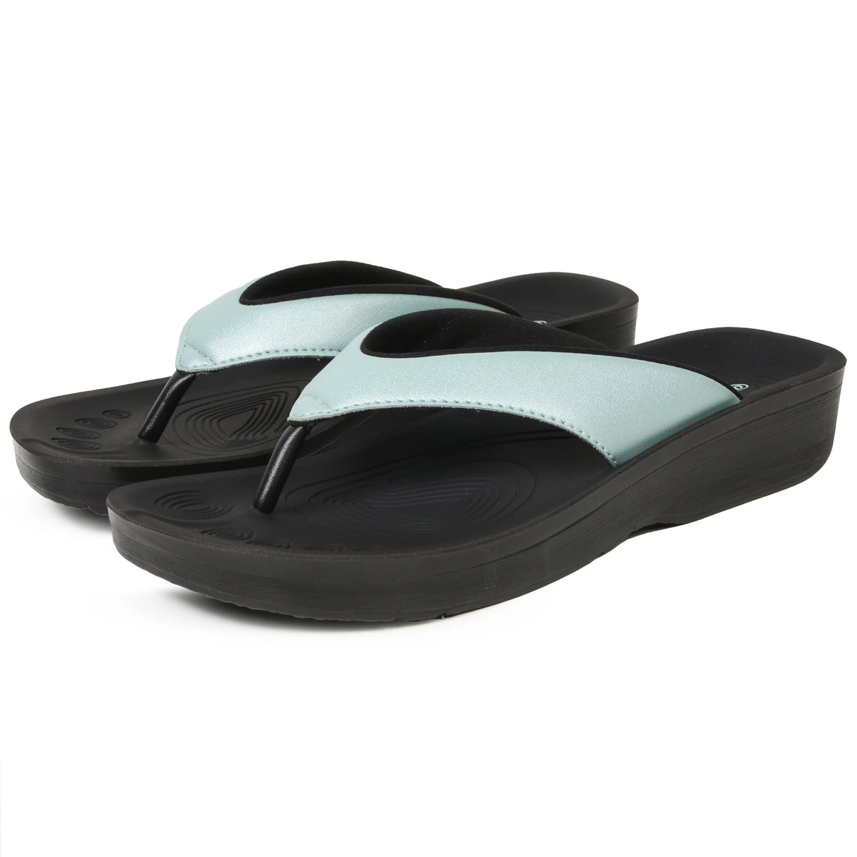 Aerothetic Pearly Fume Women's Sandal - Blue
