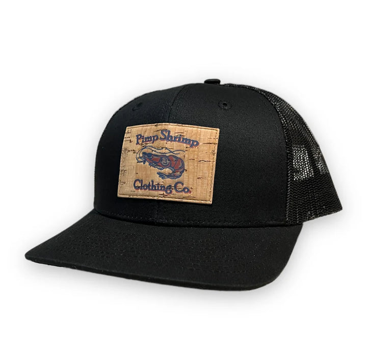 Pimp Shrimp Pitch Black Trucker