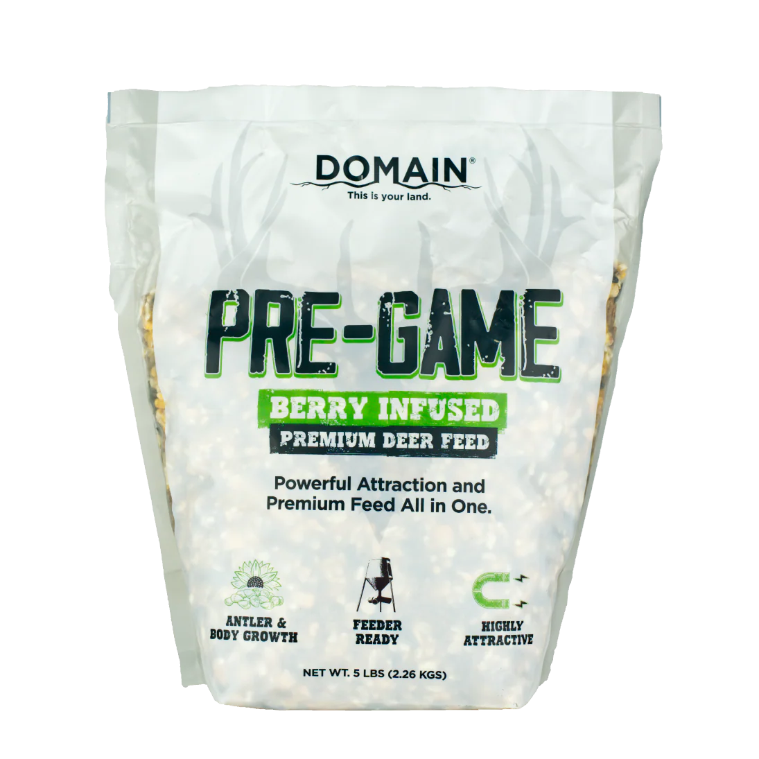 Domain Outdoors Pre-Game Deer Feed - 20LB