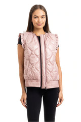 Katydid Metallic Quilted Vest