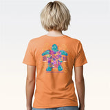 Southern Couture Comfort Sea Ya Turtle Tee - Melon