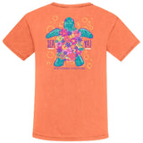 Southern Couture Comfort Sea Ya Turtle Tee - Melon