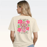Southern Couture Comfort God Is Within Her Tee  - Ivory