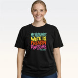 Southern Couture Sc Soft My Husbands Wife - Black Tee