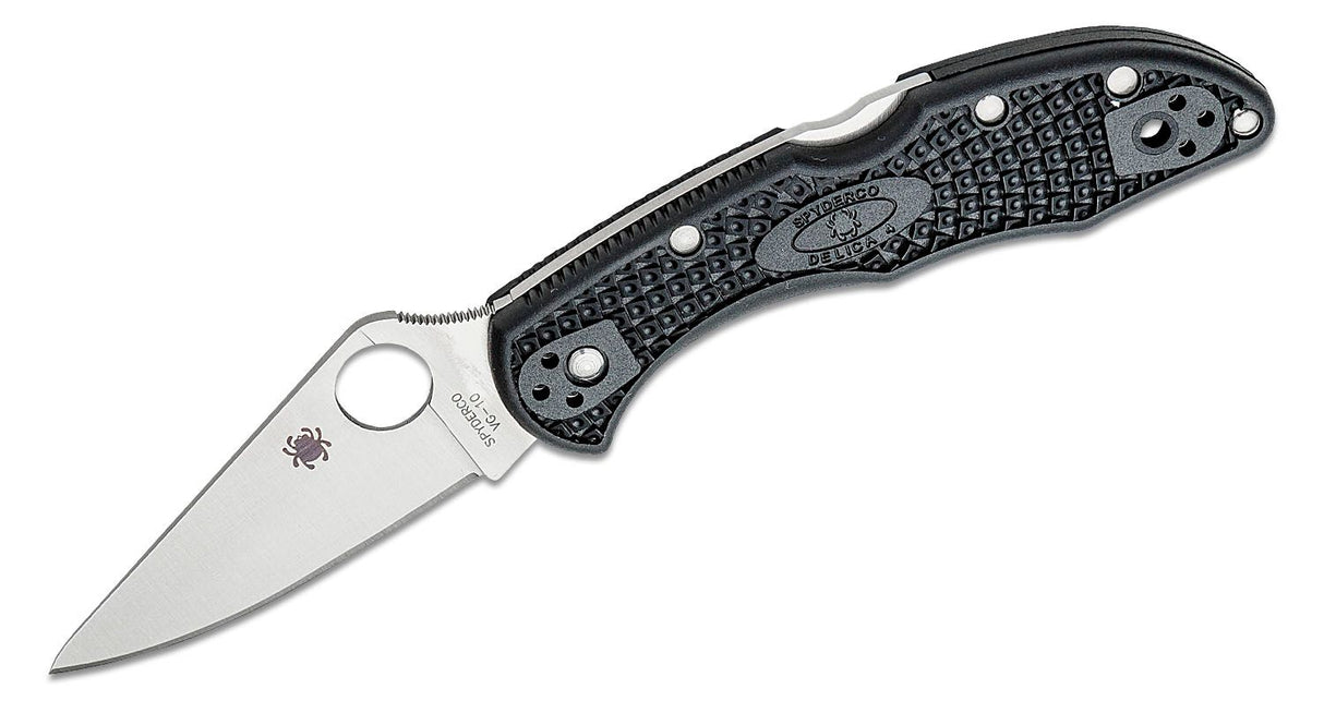 Spyderco Delica 4 Lightweight Flat Ground Knife